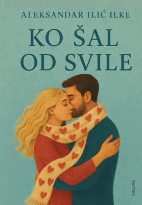 Korica knjige „Ko šal od svile“ Aleksandra Ilića Ilkea