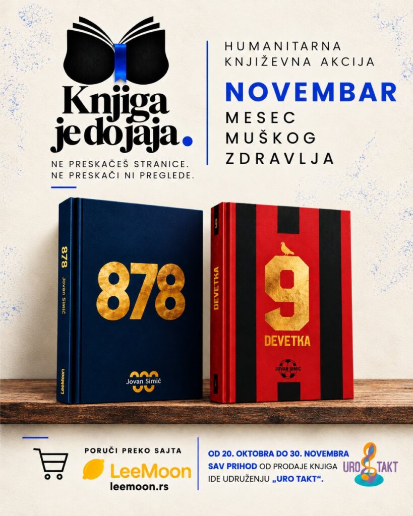 Knjige „878“ i „Devetka“ Jovana Simića u akciji „Knjiga je do jaja“