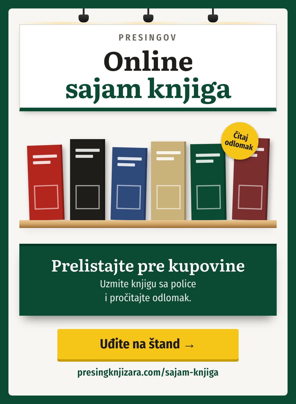 Presingov online sajam knjiga – prelistajte pre kupovine